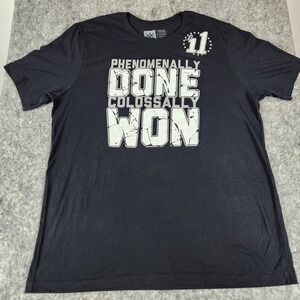 WWE AJ Styles P1 Graphic T Shirt Men 3XL Black Phenomenally Done Wrestling Tee